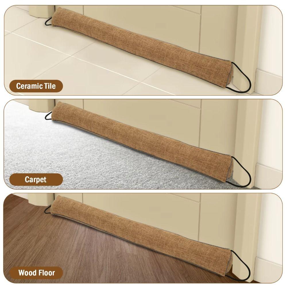 Insect-Proof Under Door Draft Stopper Noise Blocker Door Stopper Guard Holder  Home