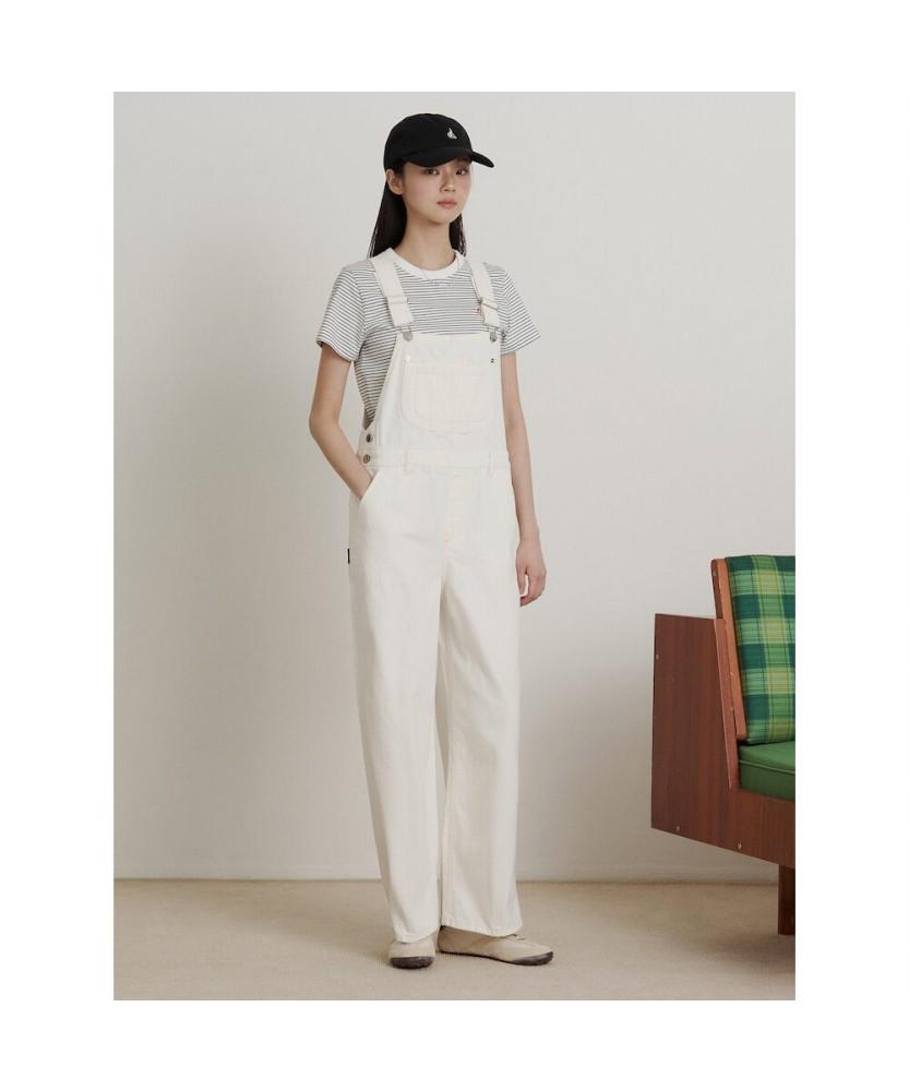 Binpolleidiseu [B. My] Denim Overalls White (Bf6471N011)