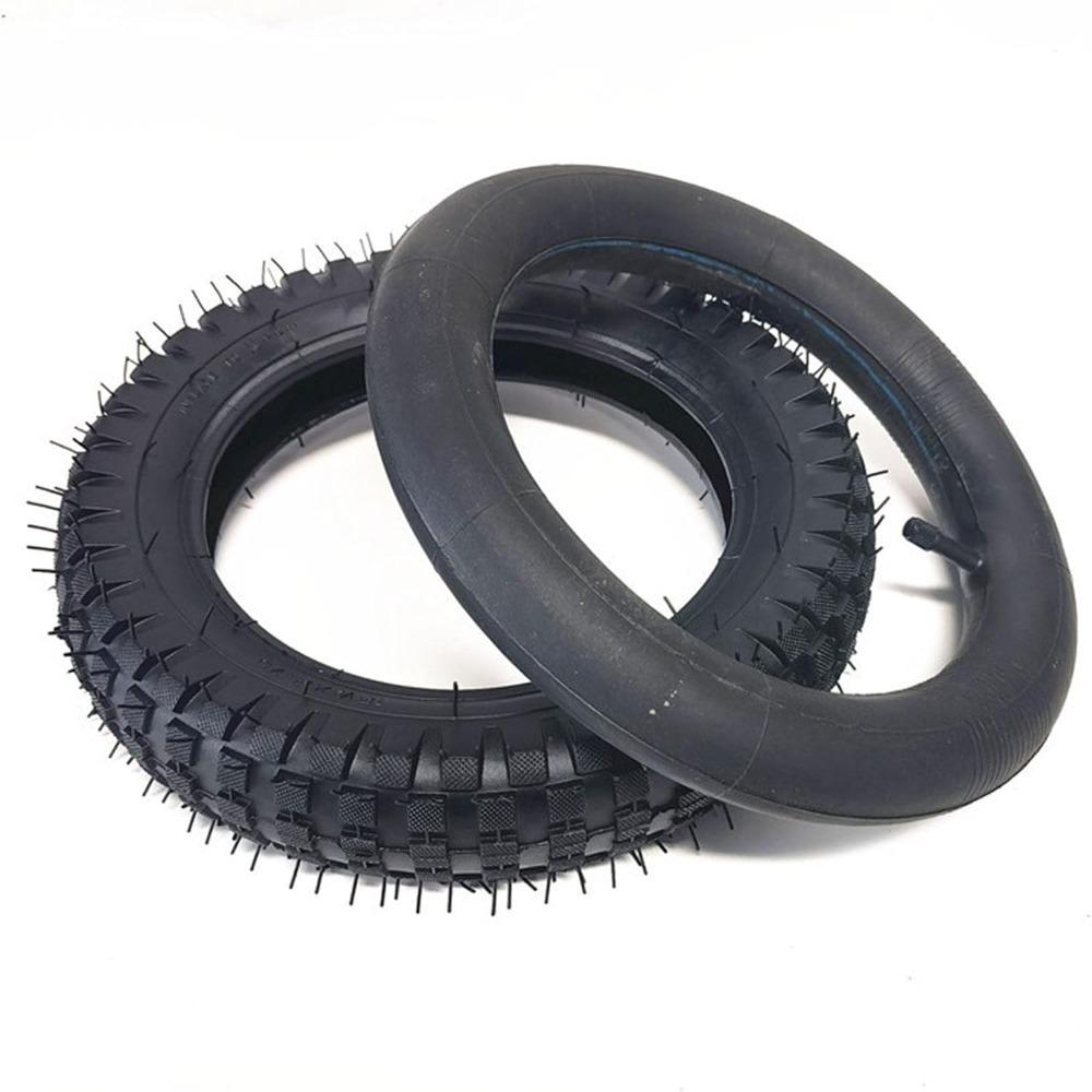 Rubber Tire Set Durable Tire Inner Tube for MX350 / MX400 Mini Dirt Bike Scooter Refit