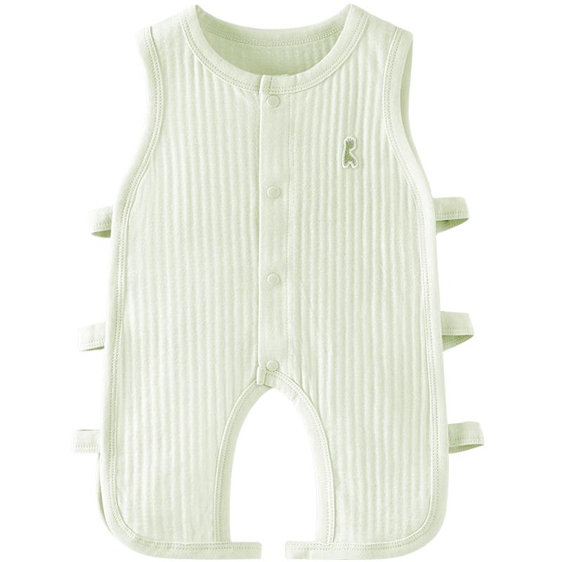 TONGTAI Infant Sleeveless Pure Cotton Pipa Romper