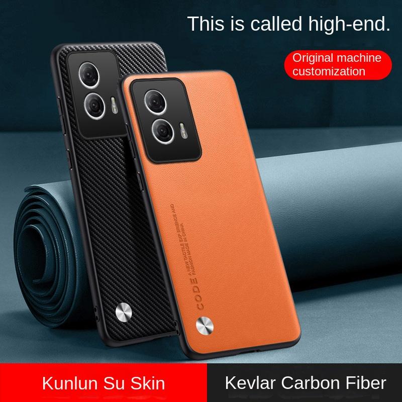 For Motorola Edge 50 Fusion Case Soft Vegan Leather Grain Slim Protective Back Cover Case For Motorola Edge 50fusion Phone Shell