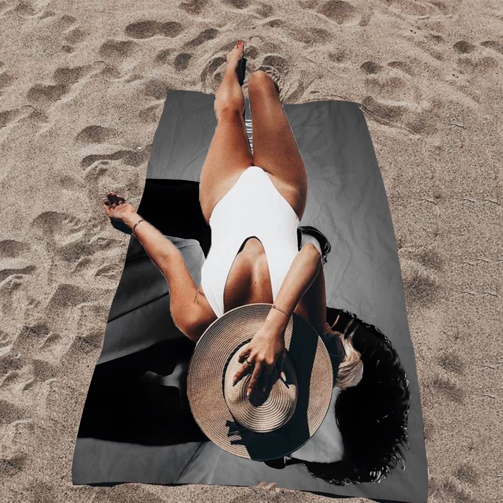 Rug D-depeches Modes Big Microfiber Beach Towels Quick Dry Towel Sand Beach Towels Pool Towel For Travel Swim Pool Yoga