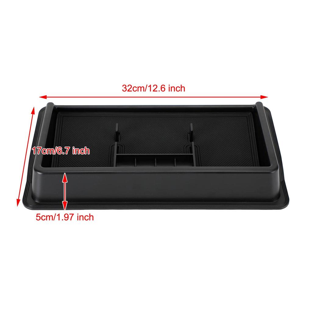 Artudatech Dashboard Tray for Suzuki Jimny Includes Cell Phone and Smartphone Rubber ABS Easy Installation JB64/JB74 (2019-2022) - Stand, Non-Slip
