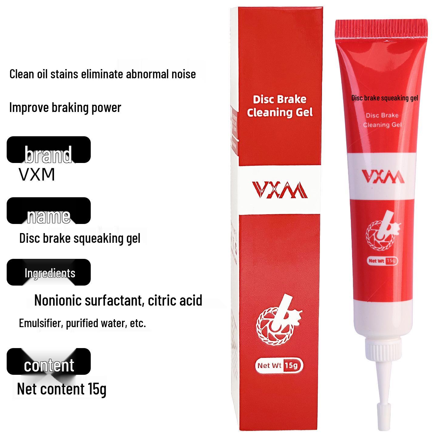 

Bicycle Gel Mountain Bike Disc Brake Noise Eliminator & Cleaner Disc Brake Noise Elimination Gel
