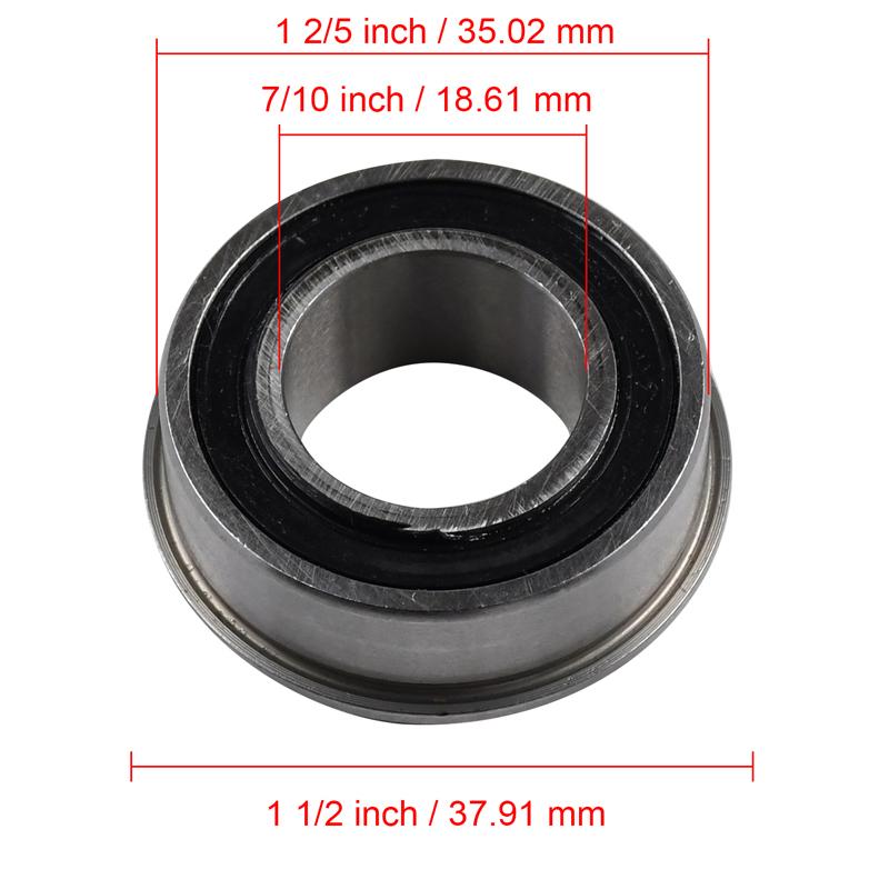 Front Wheel Bushing To Bearing Conversion Kit GX21931 M123811 GY20563 R27434 M143338 AM127304 Compatible With John Deere Lawn