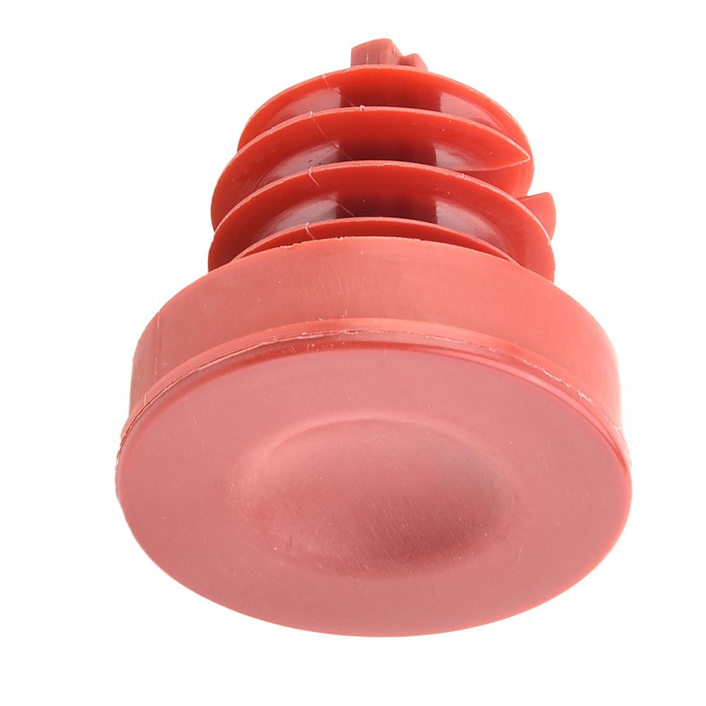 Steering Pump Reservoir Cap Plug Cover Power Red Waterproof 36x35mm 53697-SB3-952 Accessory For Acura For Honda