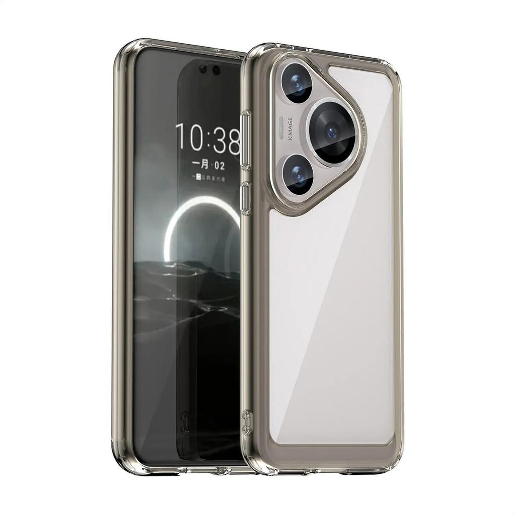 Phone Case For Huawei Pura 70 Pro/70 Pro Plus , Clear Transparent Phone Case Cover For Huawei Pura 70 Pro/70 Pro Plus