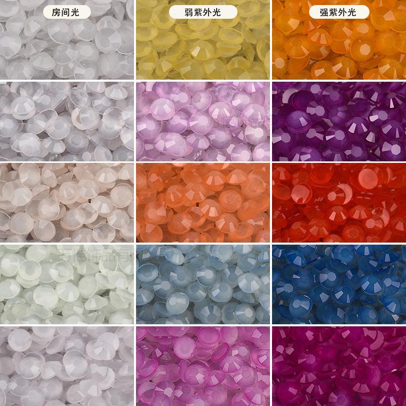 Optical Resin Flat Bottom Drill, Transparent Bottom Manicure Drill, Violent Bear Sticker Drill Diy Mobile Phone Case Accessories, Accessories