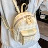 Nischen College-Stil Kontrastfarben karierter Rucksack Damen 2025 Sommer Koreanische Version Trendige Mode Kleiner Rucksack Damen Achseltasche