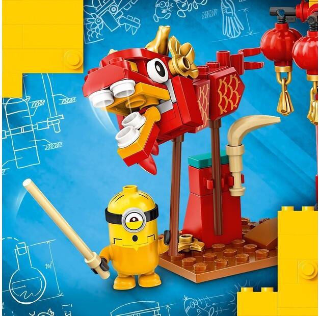 LEGO Minions 75550 Minions and Kung Fu Fight