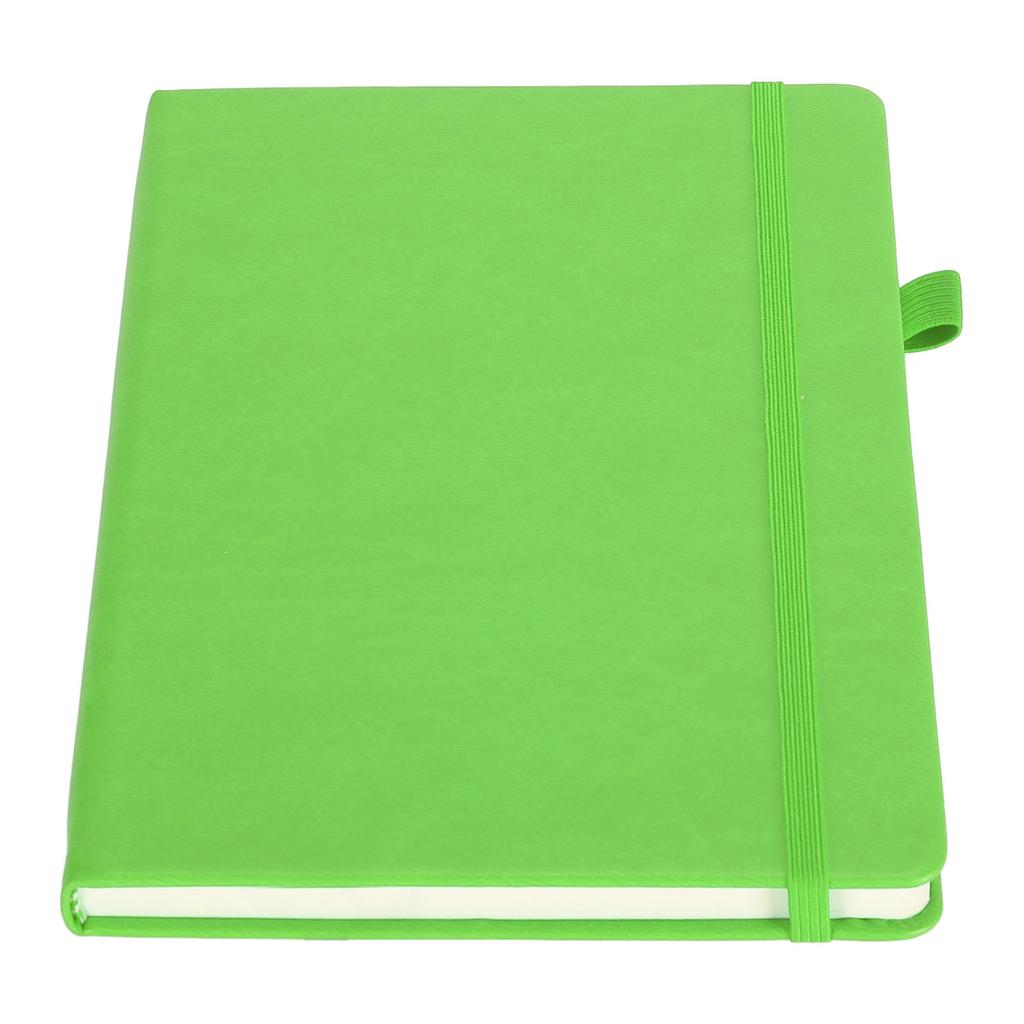 A5 Linkovaný zápisník Přenosný PU kůže Pevná vazba Zápisník s elastickou páskou pro podnikání školu