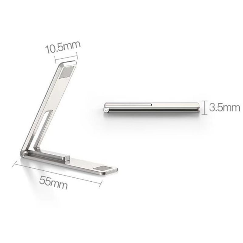 Magnetic Ultra Thin Foldable Mobile Phone Holder Bracket Metal Desktop Cell Phone Stander Phone Support Kickstand Universal 2025