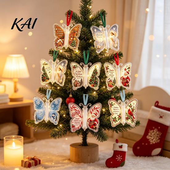 Einzigartiges Geburtstagsgeschenk für Freunde 2 Stück Acryl-Schmetterling Geldhalter Hängende Ornamente, Dekorative Bargeld-Anhänger Weihnachtsgeschenk Dekoration