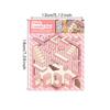 Cartoon Landscape Stickers Miniature World Small Creative 3D Cabin Decompression DIY Scene Home Interaction PET Stickers
