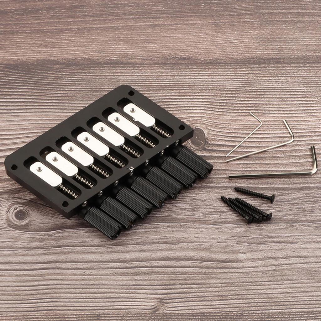 7-Saiten Headless Gitarren-Steg-Sattel für Elektrische