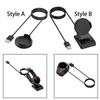 Ladegerät Smart Watch Dock Schwarz Magnetisch Professionelles Zubehör 1M USB-Kabel