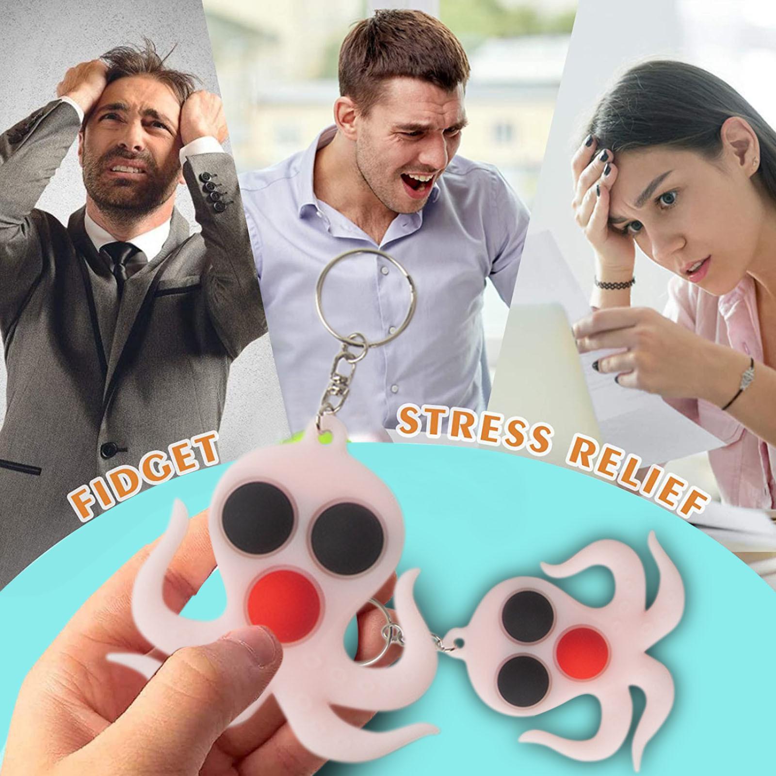 

Декомпрессионная игрушка из силикагеля, декомпрессионный брелок для ключей