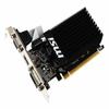 MSI Fanless Low Profile GeForce GT 710 Graphics Card with 2GB Memory GT 710 2GD3H LP