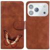 For iPhone 17 Pro Max Stand Case PU Leather Phone Cover Butterfly Printed