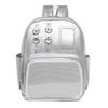 Skole Ita-veske Trender Gjennomsiktig Ryggsekk med Glidelås Preppy Stil Myke Damevesker