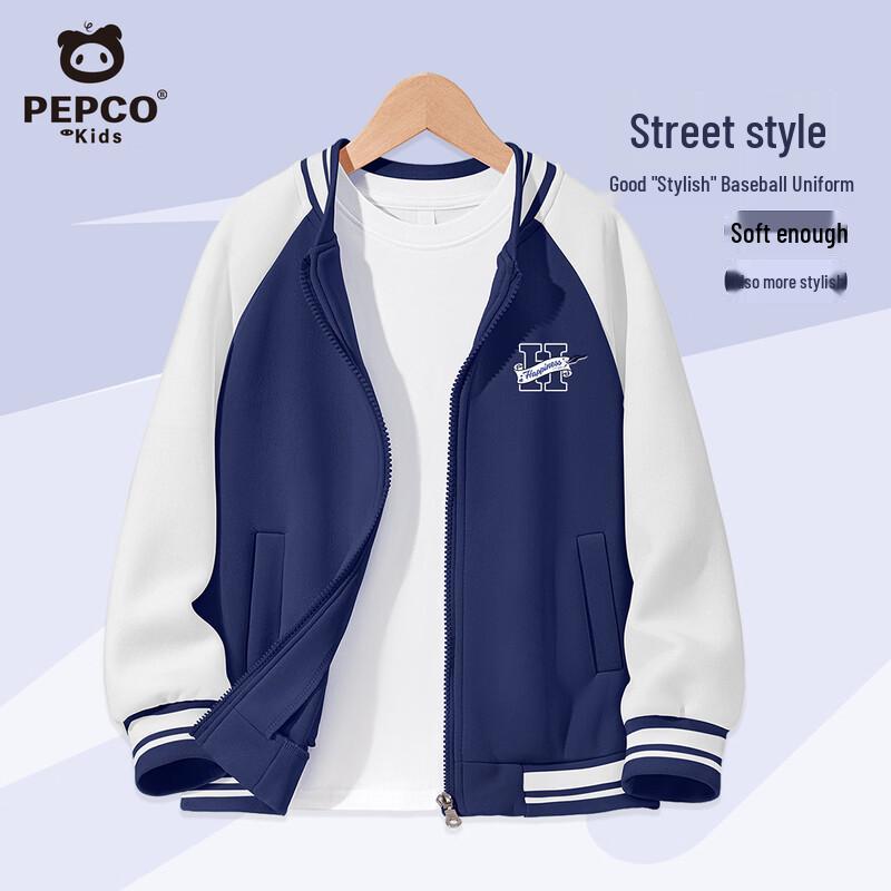 PEPCO Boys  2026 Spring Colorblock Baseball Jacket 150