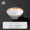 Melamine Dual-Compartment Dipping & Sauce Dish - Imitation Porcelain Tableware for Hot Pot & Barbecue