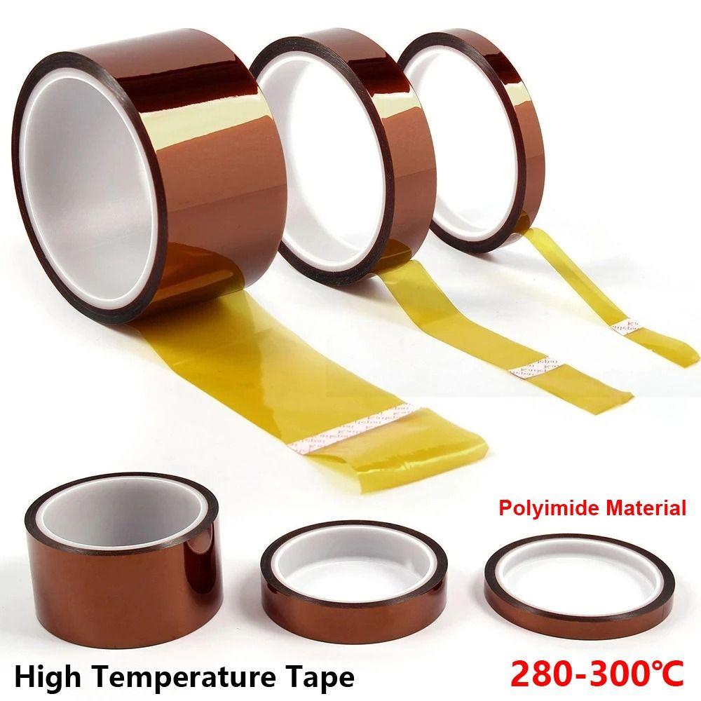 1Roll New 300 DegreeC BGA Tape 33Meters 5-40mm Polyimide Tape Anti-static High Temperature High Temp Tape Electrical Industry