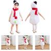 Baby Snow Man Costume Snow Girl Costume, Toddler Christmas Snowman Costume Novelty Fancy Dress Snow Girl Costume