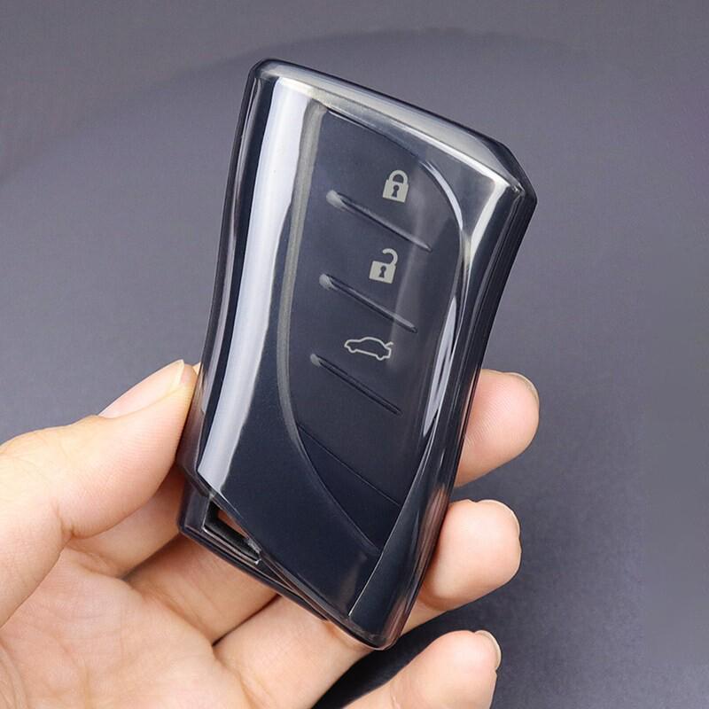 

Прозрачный Черный Мягкий ТПУ для Lexus RX 300 330 350 400h ES GS RX LX GS GX NX Is 250 200 LX470 570 GX460 Чехол-Крышка для Автомобильного Ключа Брелок