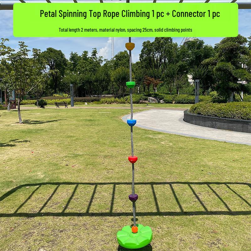 Children's Indoor/Outdoor Climbing and Swing Training Set with Rope Ladder