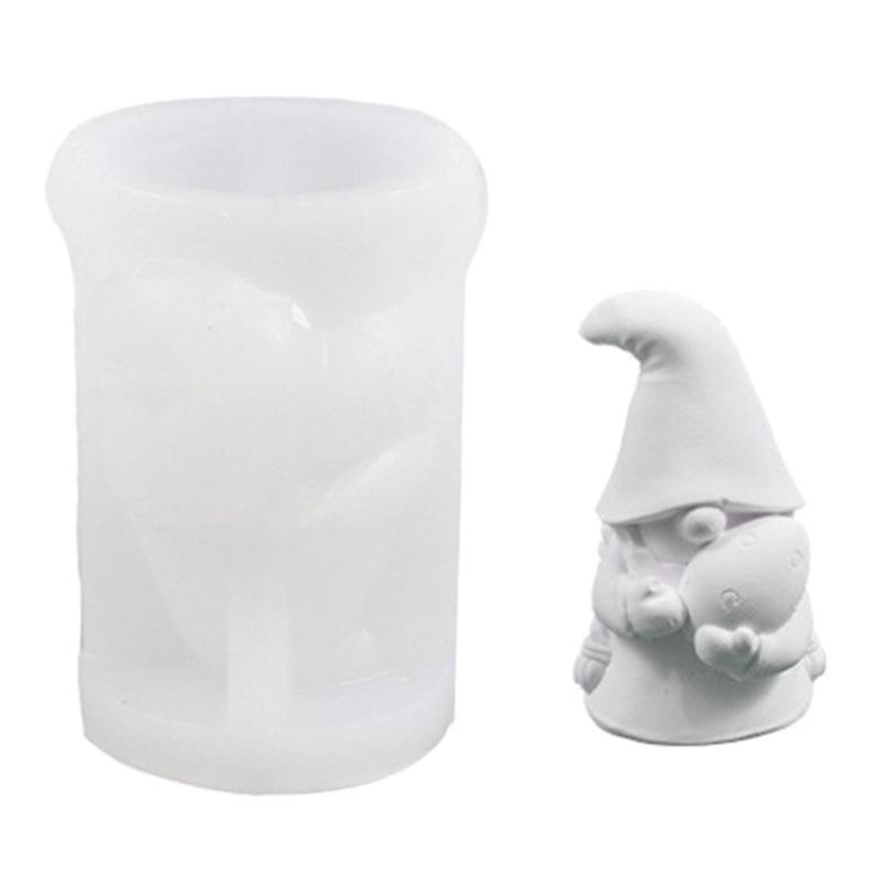 Multifuntional Dwarf Silicone Mold Resin Crafting Mold Handmade Supplies for Crafting Candle and Decorative Creation