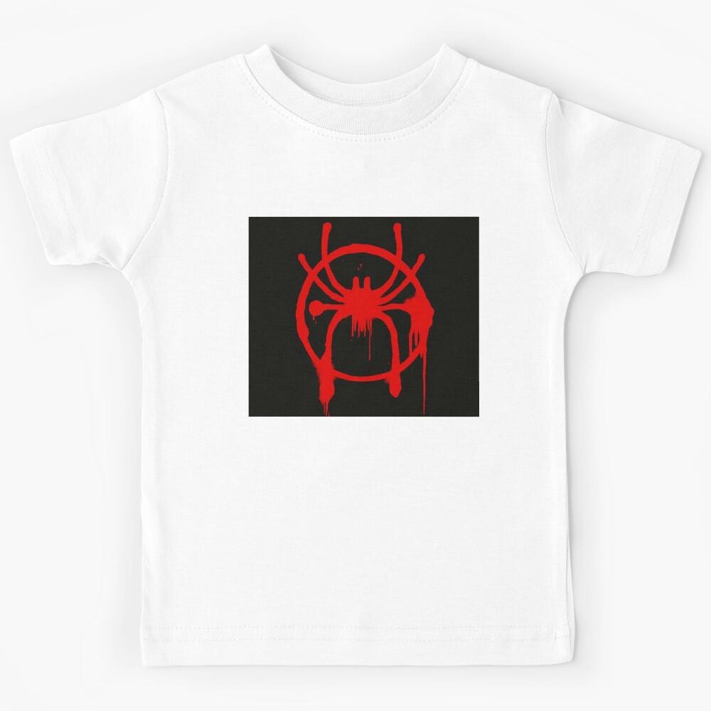 Miles Morales Spider Symbol Kids T-Shirt 170