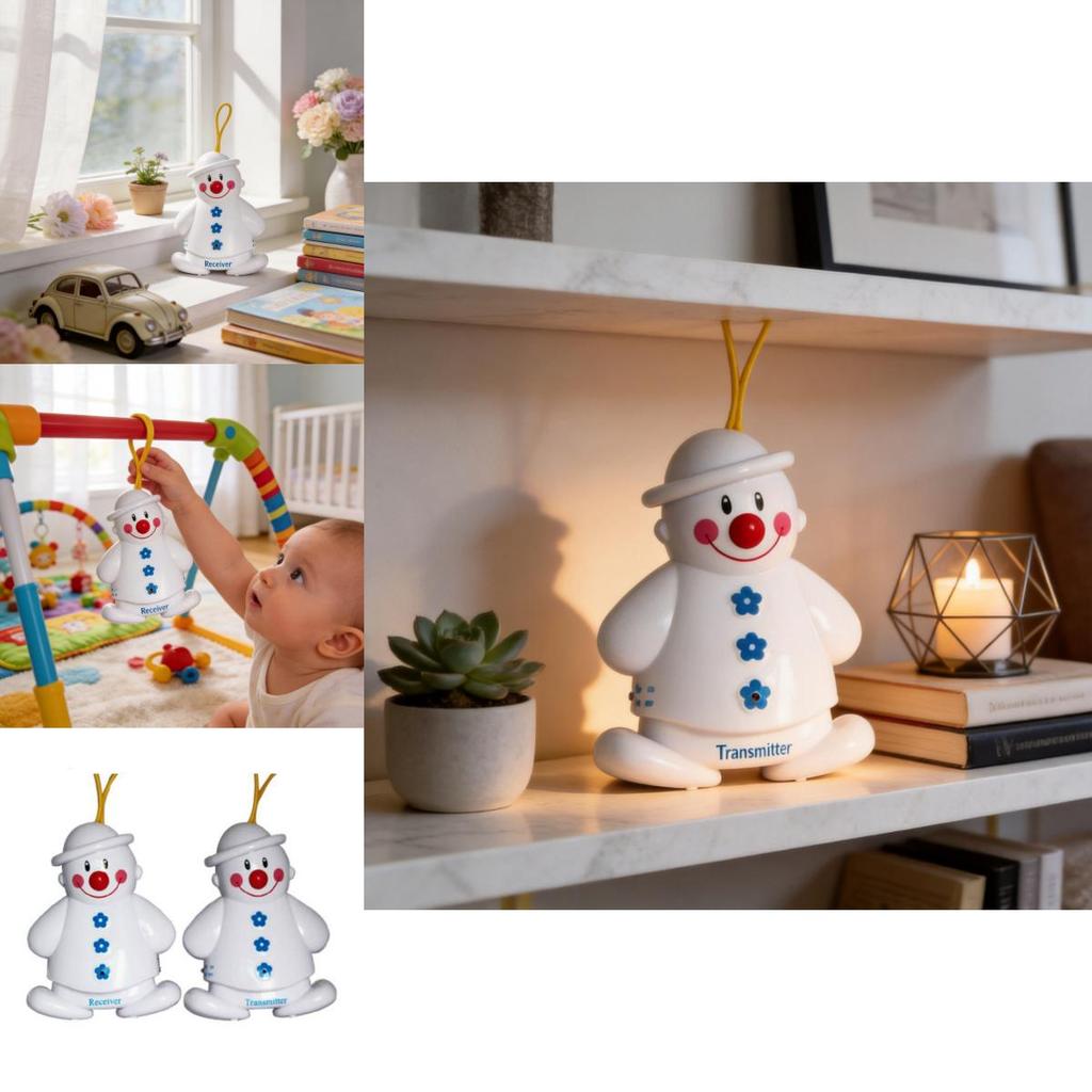 Schneemann Baby Weinalarm Drahtloser Monitor Mit Geräuscherkennung Für Den Heimgebrauch