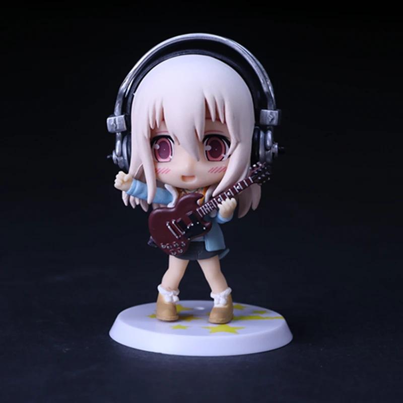 

10 см Аниме Фигурка Super Sonico Рабочий Купальник Костюм Шасси Q Версия Миниатюрные Фигурки Игрушка Подарок Коллекция В Коробке Декоративный Элемент No box