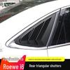 Kompatible Heckscheibenjalousien, Spoilerentlüftungen und dreieckige Fensterumbauten für Roewe i6/ei6/i6plus.