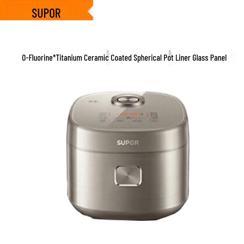 SUPOR Ceramic Sphere Pot Electric Rice Cooker 4L CN plug (adapter included)