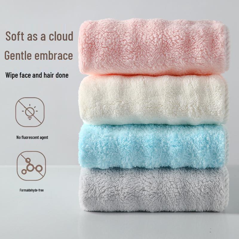 Bubble Fleece Quick-Dry Bath Towel - Enlarged, Soft, Water-Absorbing, No Shedding