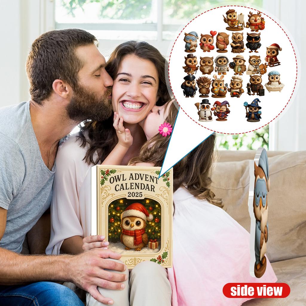 2D Acrylic Pendant Surprise Box, Advent Calendar, Surprise For Friends And Family