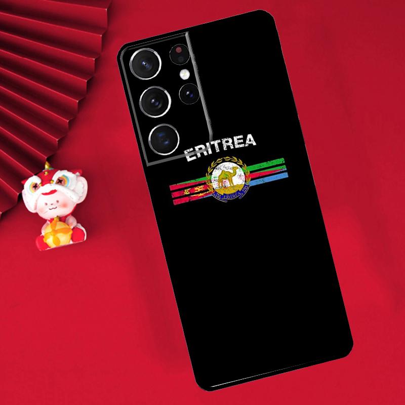 Eritrean Flag Case For Samsung Galaxy S25 S26 Ultra S22 S23 S24 Ultra S20 S21 Plus S10 S25 FE Cover Funda
