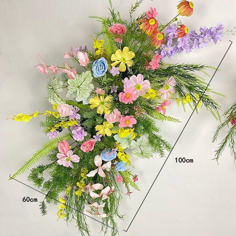 Mori Style Artificial Floral Row for Garden, Wedding, or Window Decoration