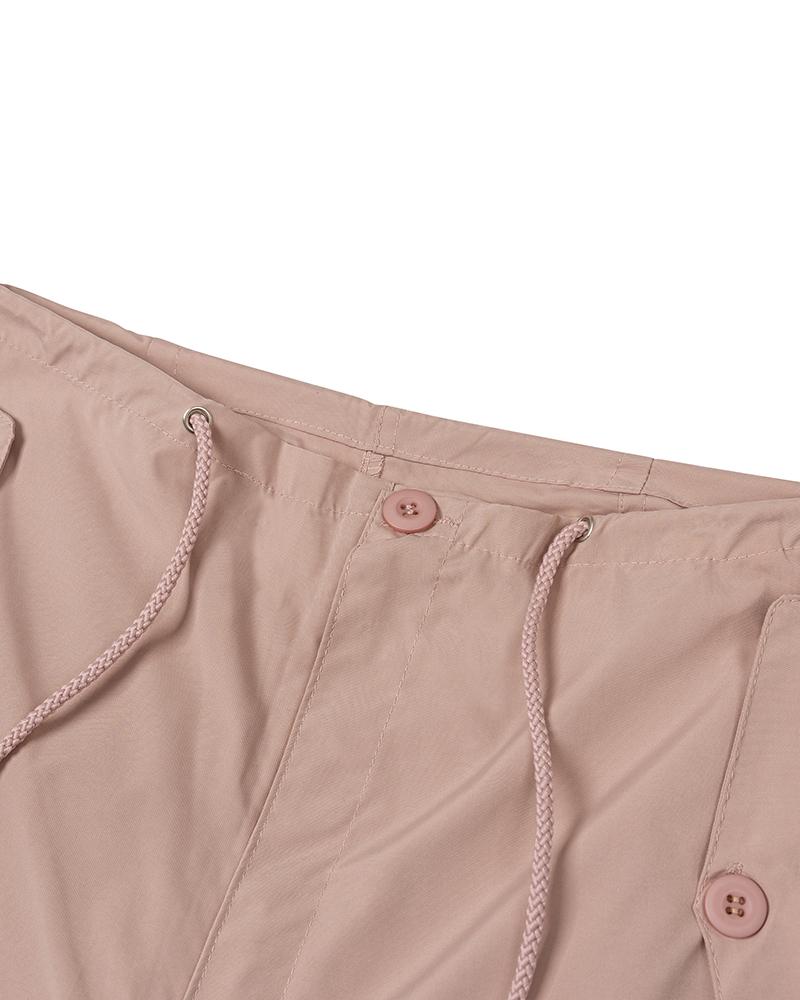 MOAA Nylon Parachute Pants (Pink)