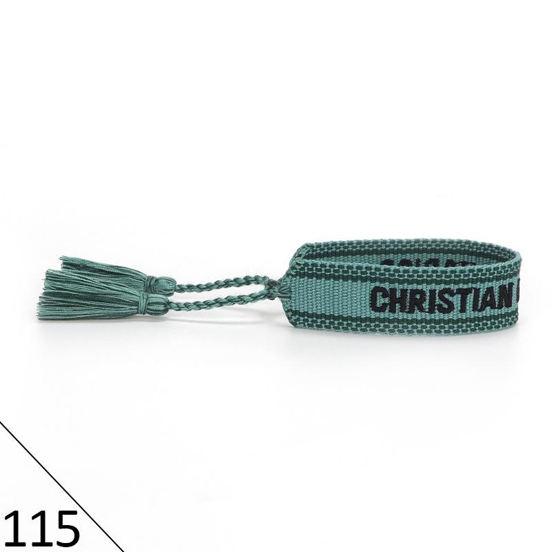 Handmade Embroidered Friendship Bracelet with Tassels for Women