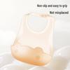 Waterproof Silicone Baby Bib - Portable and Anti-Stain Feeding Pocket