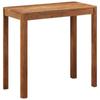Day and Night - Day and Night High Kitchen Table Acacia Wood Honey Finish 110x55x106 Cm