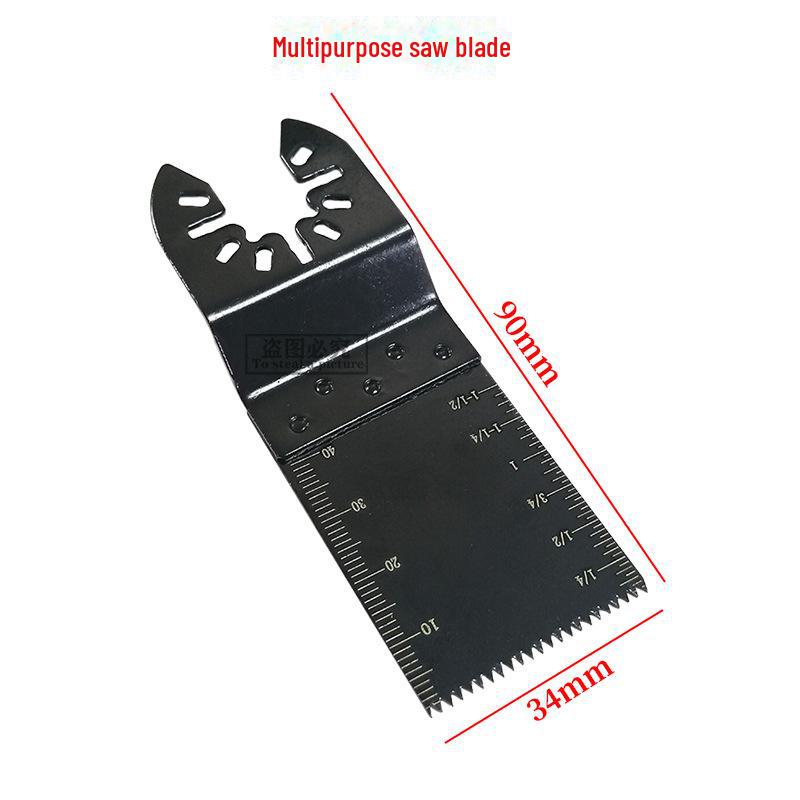 

Прямое пильное полотно из высокоуглеродистой стали шириной 34 мм с функцией быстрой установки, многоцелевые принадлежности для маятниковой пилы.