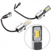 2Pcs H3 LED Fog Light Bulb Conversion Kit Super Bright Yellow DRL Lamp 3000K 80W