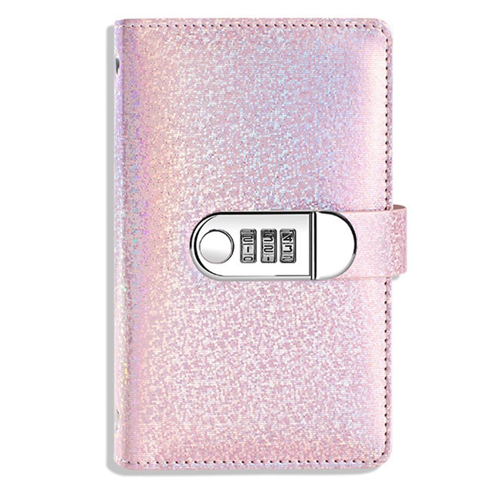 Compact PU Leather Budget Saving Binder with Secure Password Lock Feature