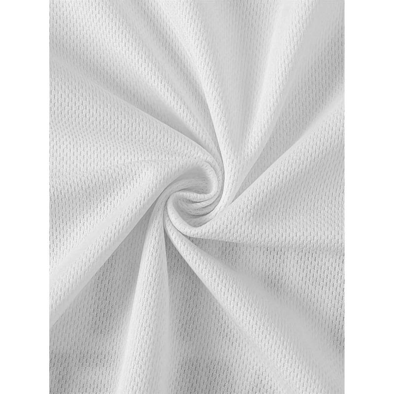 Europäische Größen Herren Freizeit Grafik-T-Shirt mit roter Nummer 23 und Signatur-Print | Atmungsaktiv, Feuchtigkeitstransportierend, Reguläre Passform, Kurzarm