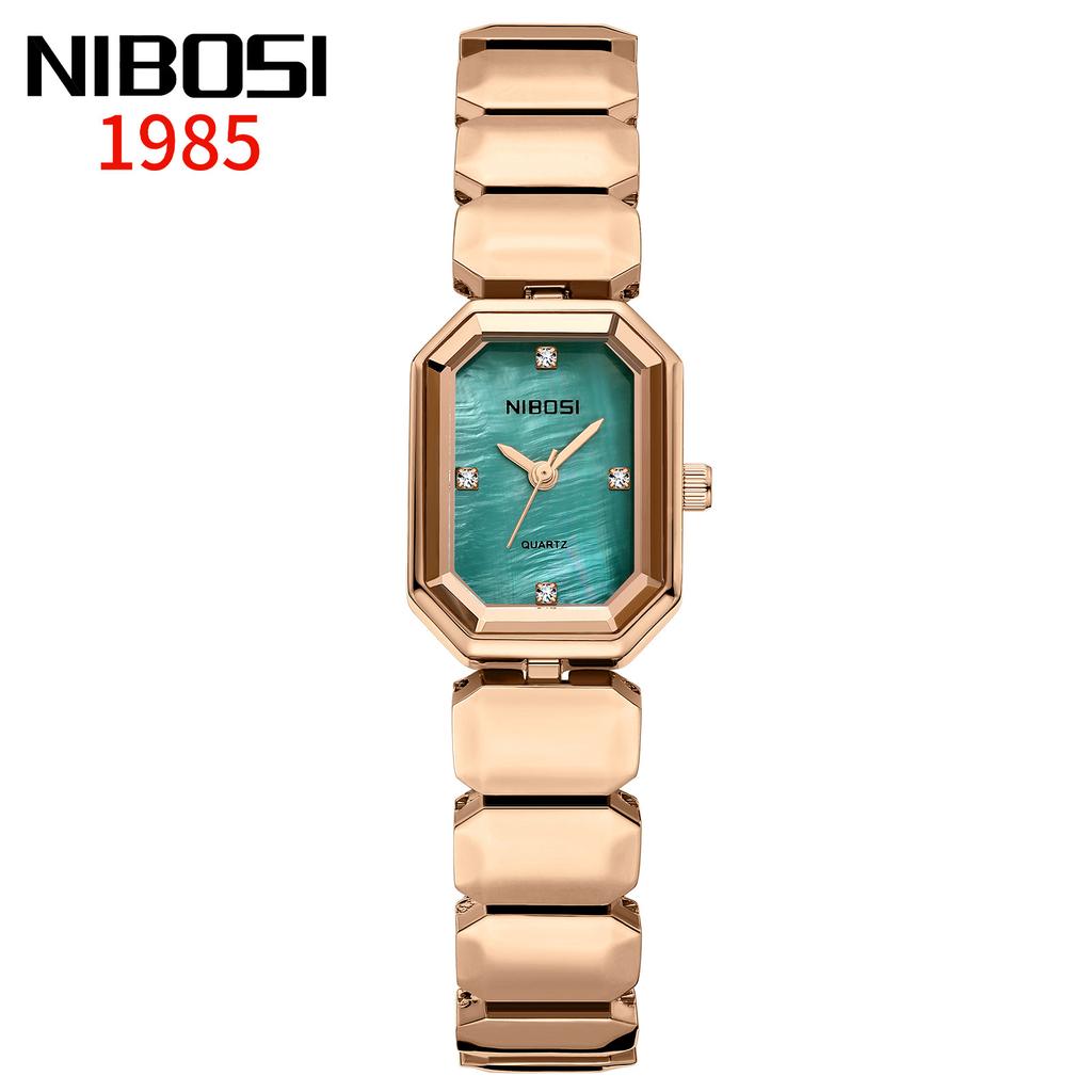 Fashion New Mother-Of-Pearl Small Square Watch Fashion Women'S Watch Exquisite Versatile Waterproof Quartz Watch Women