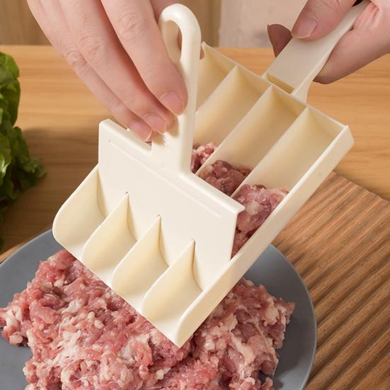 3/4-Cylinder Meatball Maker Non-Stick PP Meatball Cutter And Scooper Ergonomic Handle Ergonomic Handle Kitchen Gadget n for Home Cooking